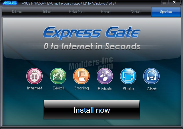 Asus Express Gate is becoming one of the more popular software applications that is included on some of the newer Asus motherboards.