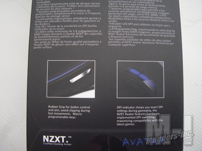 NZXT Avatar Gaming Mouse Avatar, Gaming Mouse, NZXT 4