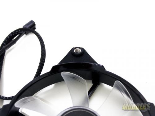 Cooler Master JetFlo 120mm LED Fan Rubber Corners and Steel Tread