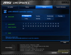 MSI LiveUpdate6