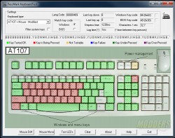 Key-press with PassMark Keyboard Test