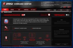 Command Center Mobile Control