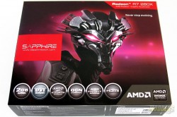 Sapphire R7 260X 100366-3L Front Box