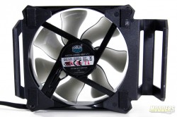 Cooler Master Hyper D92 Fan pre-installed in fan clip