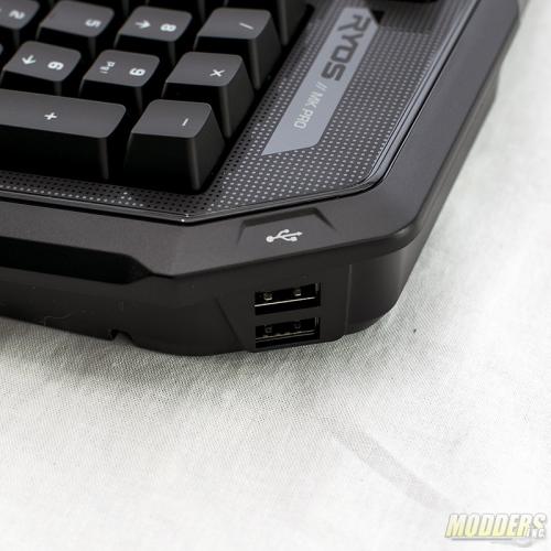 Roccat Ryos MK Pro Mechanical Keyboard USB Ports