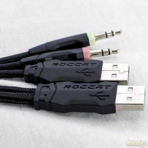 Roccat Ryos MK Pro Mechanical Keyboard Cable Connections