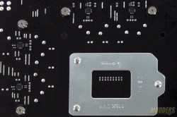 Four Intersil 6611A drivers at the rear