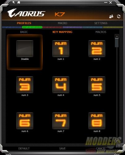 Aorus Thunder K7 Keyboard Software