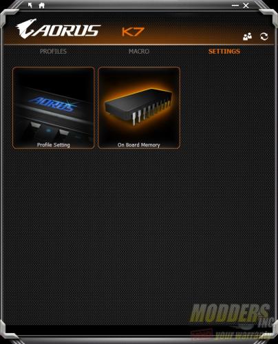 Aorus Thunder K7 Keyboard Software