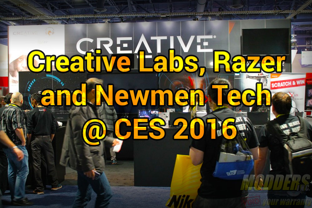 Creative Labs, Razer and Newmen Tech @ CES 2016 CES, Creative, newmen, Razer, sound 1