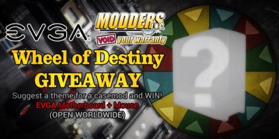 Wheel of Destiny Case Mods #1 Giveaway by EVGA and Modders-Inc