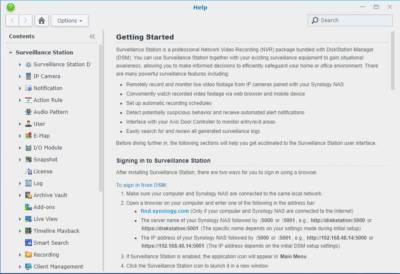 Synology Surveillance Station