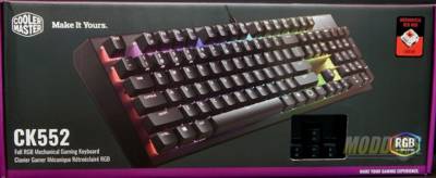 Cooler Master CK552 Full RGB Mechanical Gaming Keyboard