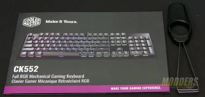 Cooler Master CK552 Full RGB Mechanical Gaming Keyboard