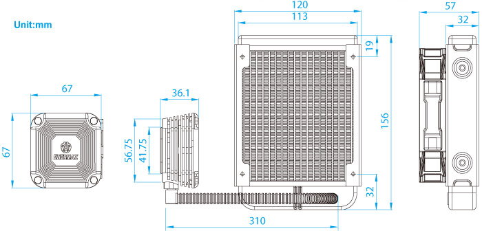 Enermax LIQMAX 120S All-In-One CPU Cooler CPU Cooler, Enermax, Water Cooler 4