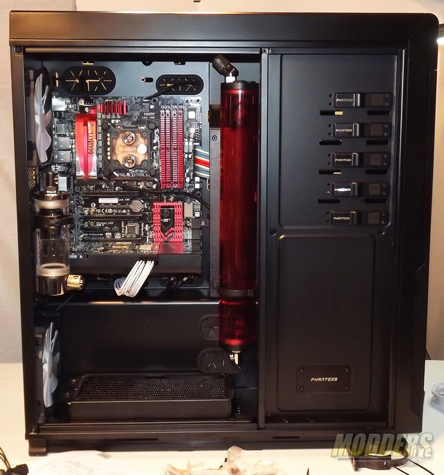 Phanteks Enthoo Primo Ultimate Chassis Review and Build ADATA, Case Window, Corsair, ECS, Enthoo, Enthoo Primo, Full Tower, MONSOON Water Cooling, Performance-PCs, Phanteks, Sapphire, Thermaltake, Water Cooling 23