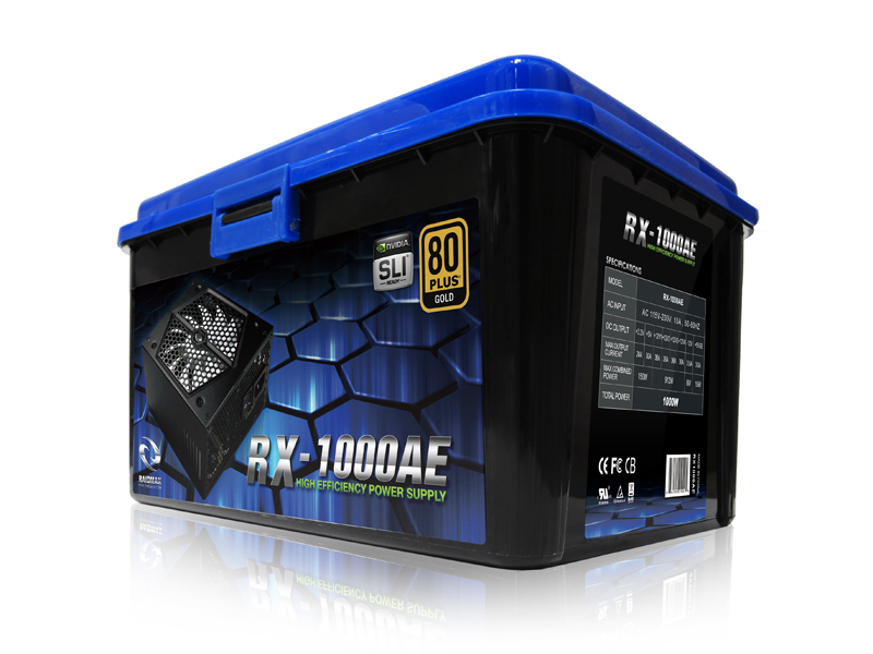 RAIDMAX Thunder Pro Series RX-1000AE 80 Plus Gold PSU Overview