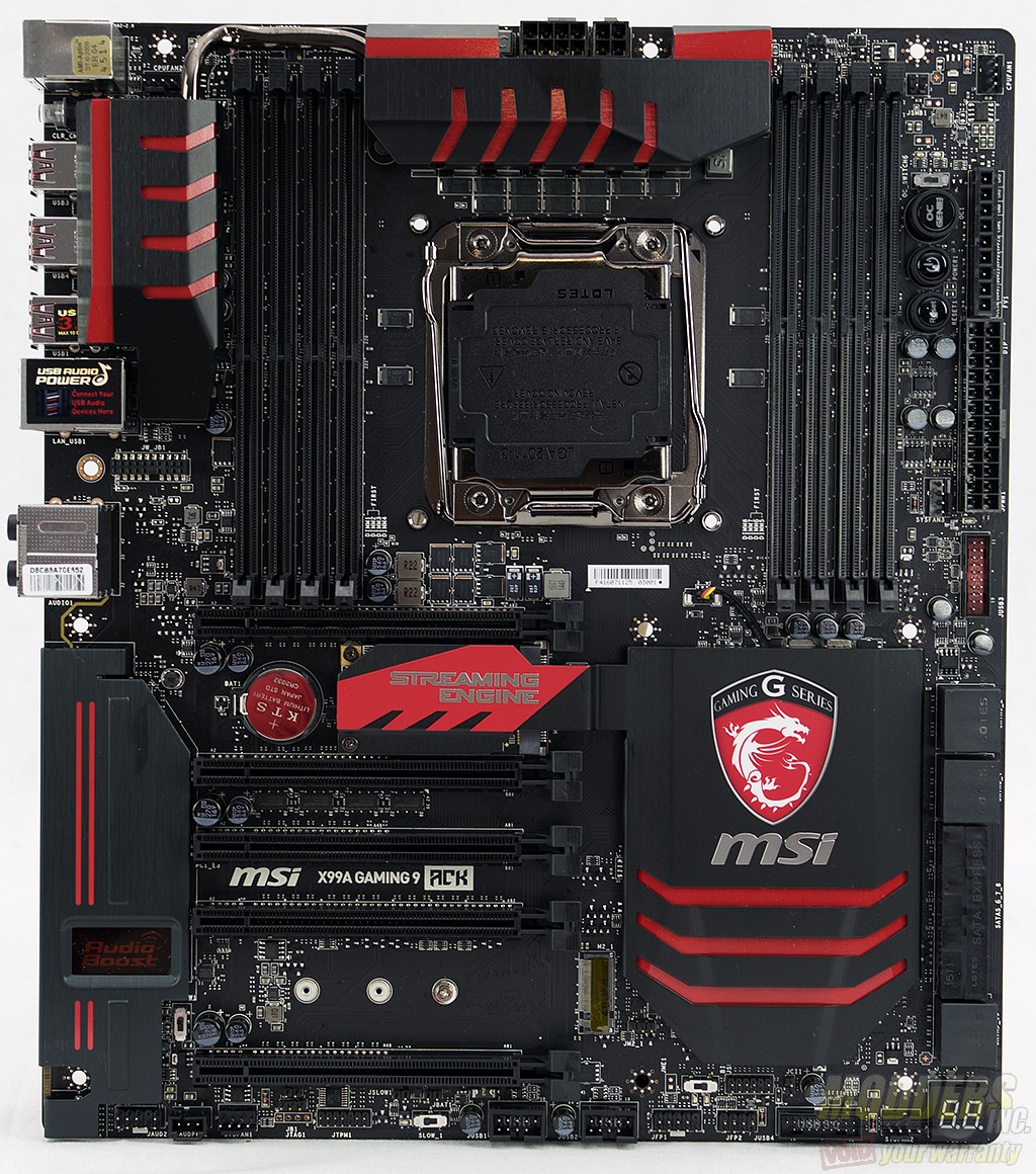 MSI X99A Gaming 9 ACK Motherboard Review Modders Inc