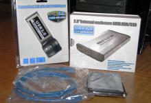 USB 3.0 2.5in External Hard Drive Kit