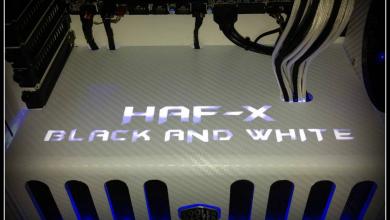 HAF X Black And White PC Mod