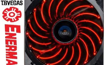 Enermax T.B.VEGAS SINGLE 120 mm Fan 120mm, Enermax, Fan 1