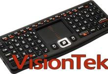 VisionTek CandyBoard Mini Wing Keyboard Review HTPC, PS3, wireless, xbox 3