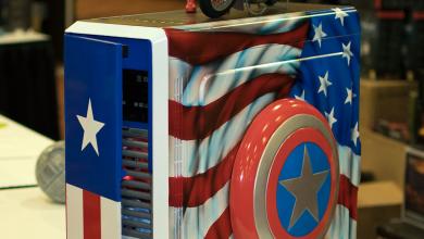 Captain America Case Mod at QuakeCon 2014 quakecon 2014 16