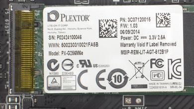 Plextor PX-G256M6e 256 GB M.2 SSD Review PCIE, SATA, SSD 2