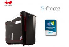 In Win announce that S-Frame and D-Frame mini chassis received 2015 CES Innovation Awards InWin 1