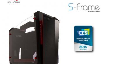 In Win announce that S-Frame and D-Frame mini chassis received 2015 CES Innovation Awards InWin 5