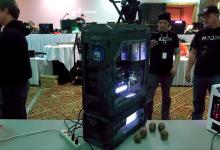 PDXLAN 25 Casemod Winners alien, blue horse studios, Boddaker, brian carter, casemod, hotrod, PDXLAN, ron lee christianson 1