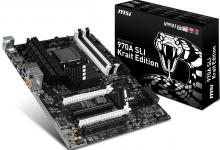 MSI 970A Krait SLI is World's 1st AMD motherboard featuring USB 3.1 970, 970a, Am3+, AMD, krait, Motherboard, MSI, sli 1