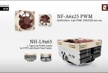 Noctua Introduces New Low-profile NH-L9x65 CPU cooler HTPC, itx, nf-a6x25, nh-l9x65, Noctua, sff 1