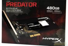 The Kingston HyperX Predator PCIe SSD