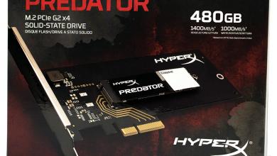 The Kingston HyperX Predator PCIe SSD