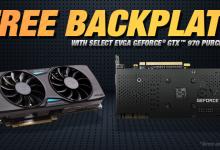 EVGA Springtime Free GTX 970 Backplate Offer Backplate, EVGA, gtx 970 1