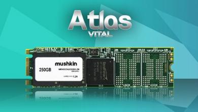 Mushkin Launches New ATLAS VITAL Family of Solid-State Drives 2280, atlas vital, m.2, Mushkin, SSD 25