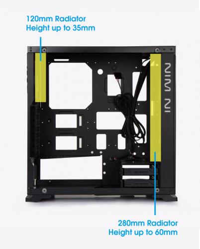 In Win Announces Mid-tower 805 ATX Chassis aluminum, anodized, Case, InWin, Mid Tower, tempered 11