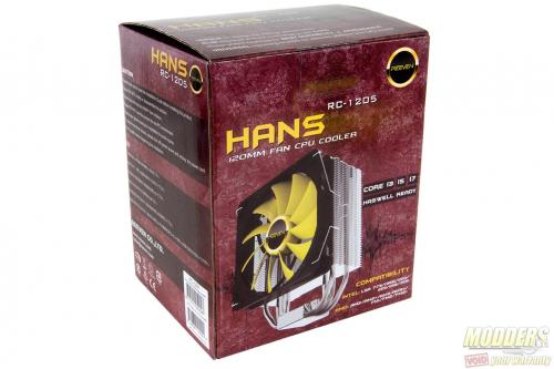 Reeven Hans CPU Cooler Review: High-End Quality, Mainstream Price 120mm, CPU Cooler, Fan, heatsink, reeven, Tower 2