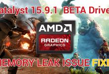 AMD Releases Catalyst 15.9.1 Beta Drivers. Fixes 15.9 Memory Leak Issue AMD, BETA, catalyst, drivers, issue, Radeon, Video Card 2