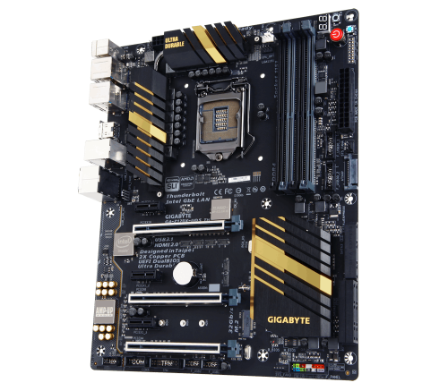 GIGABYTE Unveils the Z170X-UD5 TH World’s First Intel® Thunderbolt™ 3 Certified Gigabyte, Motherboard, thunderbolt, ud5, z170x 1