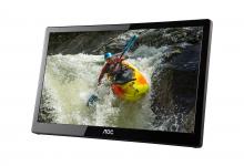 16" E1659FUWX-PRO 1080p USB Monitor from AoC Now Available display, E1659FUWX, E1659FUWX-PRO, modding, monitor, USB 3.0 1