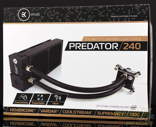 EKWB EK-XLC Predator 240 All-In-One CPU Liquid Cooling Unit Review AIO, all in one, EK, EKWB, overclocking, vardar, watercooling 2