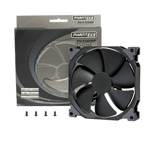 Phanteks Premium MP and SP Series Fans Launched black, cooling, f120mp, f140mp, f140sp, f200sp, Fans, phantkes 1