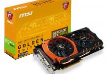 GTX 980Ti Gets the MSI Gaming Golden Edition Treatment Gaming, GeForce, golden edition, gtx 980 Ti, MSI, Nvidia 1