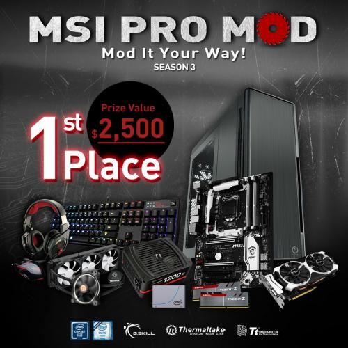 MSI PRO MOD Season 2 Wraps-up, Season 3 Launched Immediately casemod, competition, contest, G.Skill, giveaway, Intel, modding, MSI, pro mod, Thermaltake 1