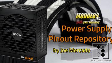 Power Supply Pinout Repository power supply, psu, sleeving 1