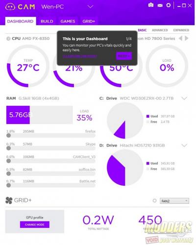 NZXT CAM 3.0 PC Monitoring Software Review monitoring, NZXT, NZXT CAM, software 2