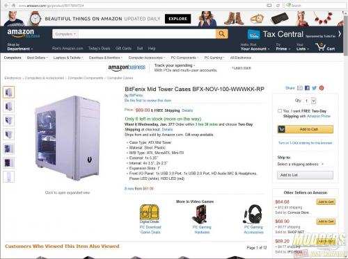 Bitfenix Nova windowed on Amazon.com