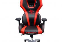 AUROZA XI GLOW PC GAMING CHAIR (BLACK/RED)